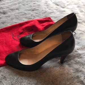 [christian louboutin] Black Pumps 85mm/3.25” Heel